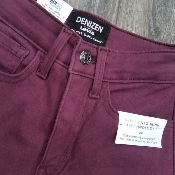 Denizen from Levi's Women's Skinny Jeans - Purple - Picture 4 of 4